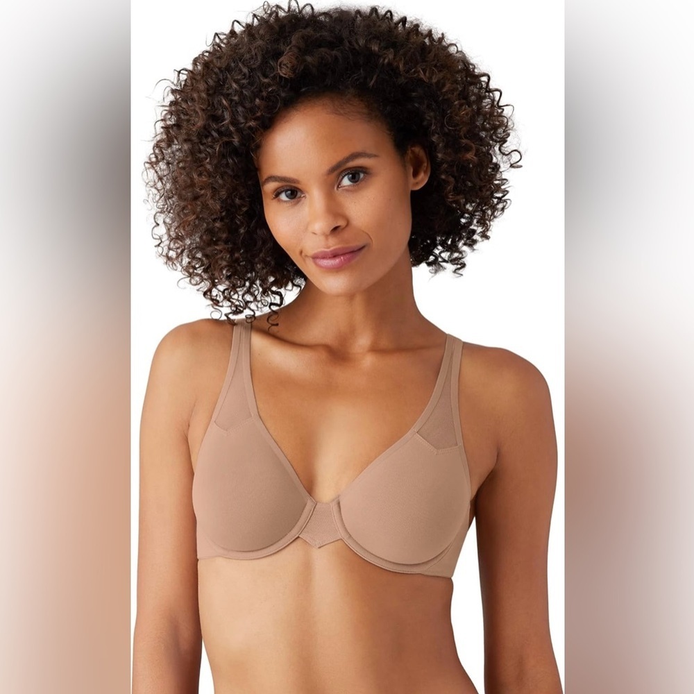 Wacoal Body Underwire Front Closure Beige Bra NWT 36G 851315